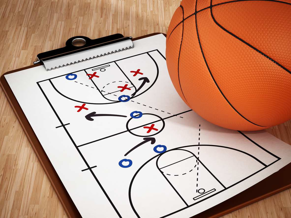 basketball and clipboard image