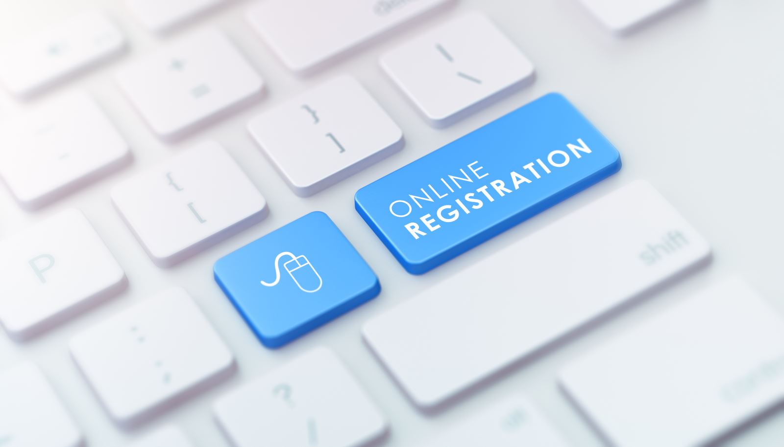 online registration keyboard