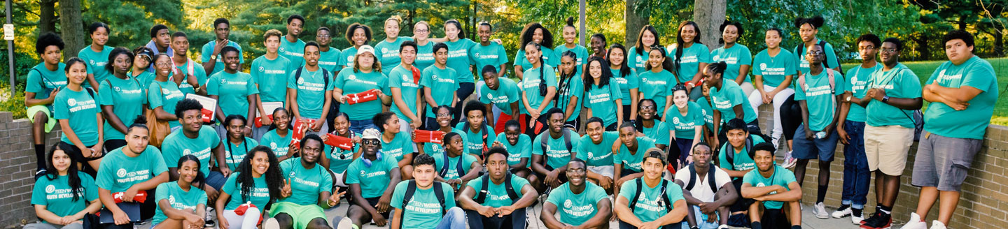 TeenWorks participant group photo