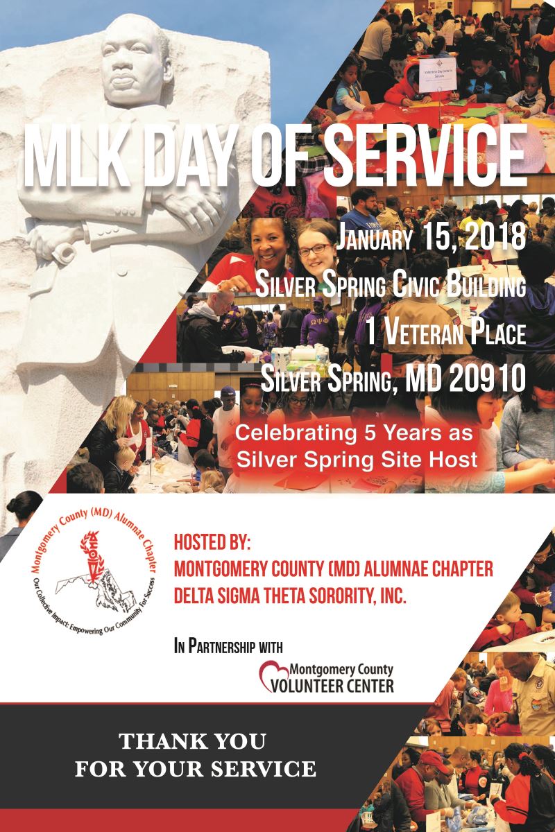 MLK 2018 Poster from Silver Spring
