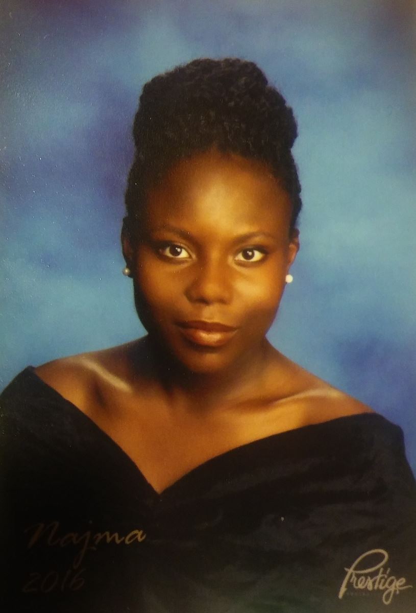 Najma Thomas - Youth Award