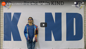Image link to Youtube video of Edutopia highlighting Tilden MS Day of Service